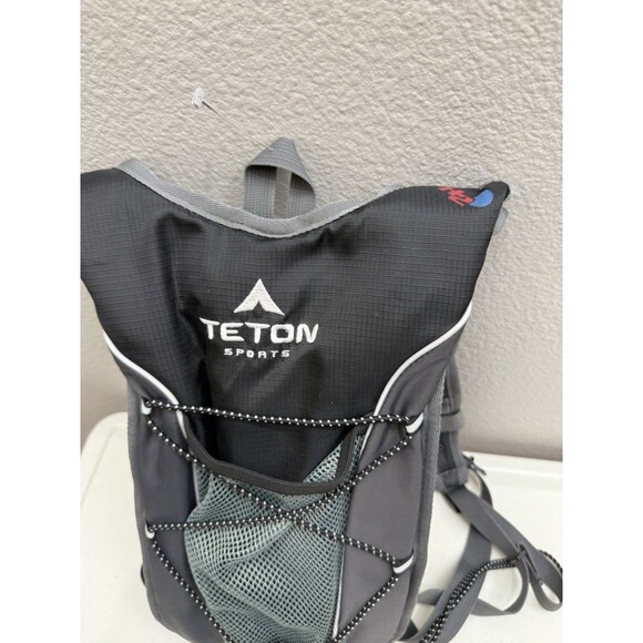 TETON SPORTS Trailrunner H2O Hydration Backpack  NO Bladder Black Hiking Daypack - Picture 2 of 4